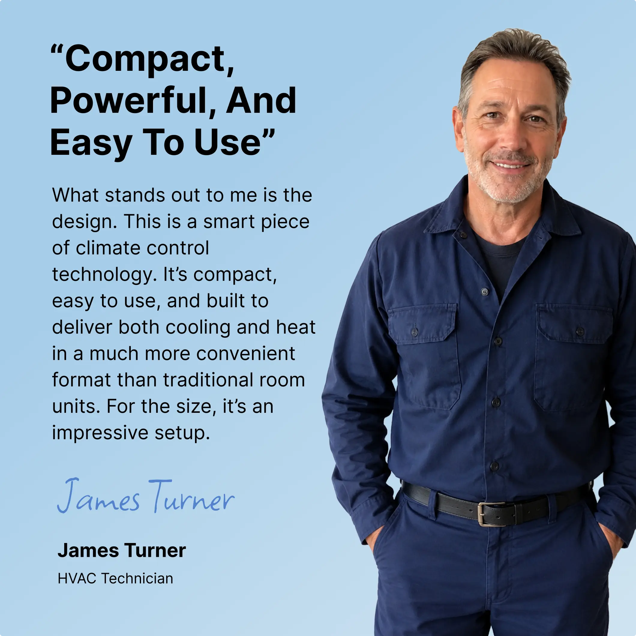 CoolCove compact room comfort product view